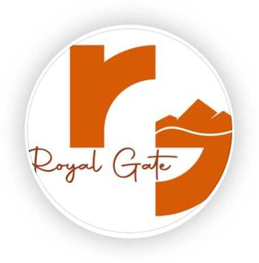 The «Royal Gate» Yurt glamping logo